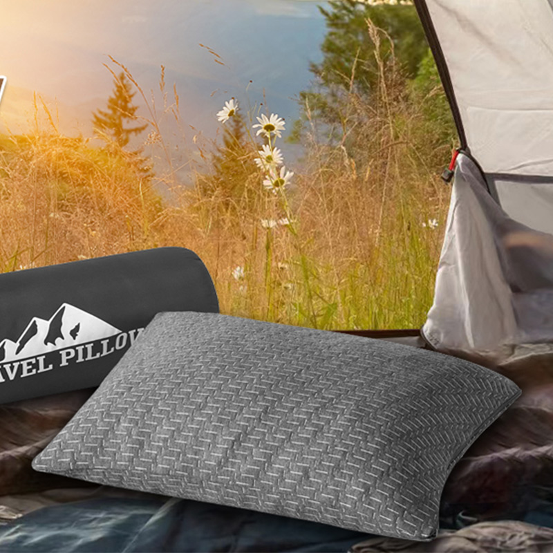 Small Shredded Memory Foam Pil - Camp Pillow Compressible ulasan dan harga