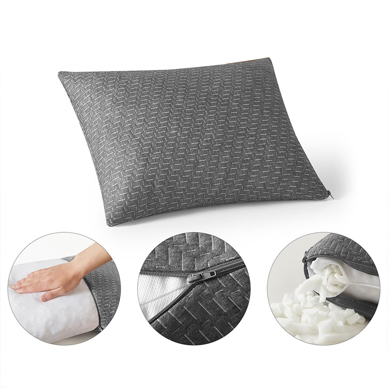 Small Shredded Memory Foam Pil - Camp Pillow Compressible ulasan dan harga