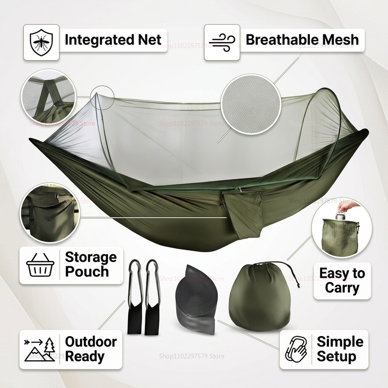 Portable outdoor camping hammo - Outdoor Camping Bug Zapper ulasan dan harga