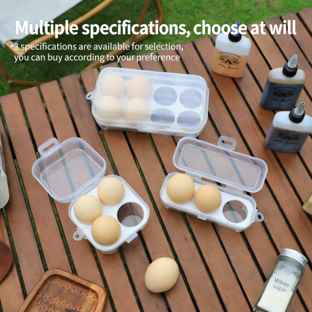 Portable Egg Holder Box Shockp - Outdoor Camping Bin ulasan dan harga