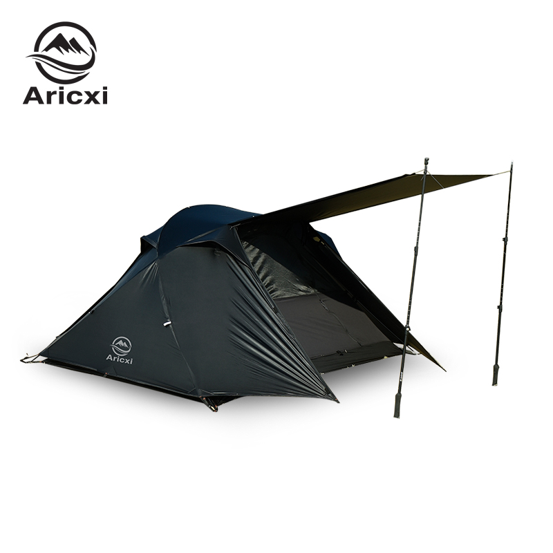 Aricxi 2 People Tent Black Ult - Outdoor Camping Dome ulasan dan harga