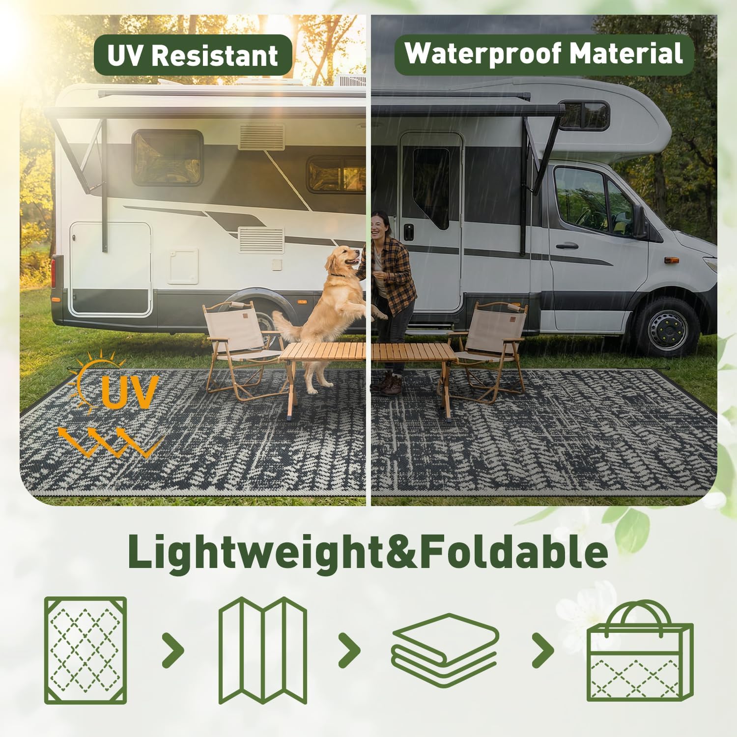 Waterproof Outdoor Rug 8x10 -  - Outdoor Camping Rugs 8X10 ulasan dan harga