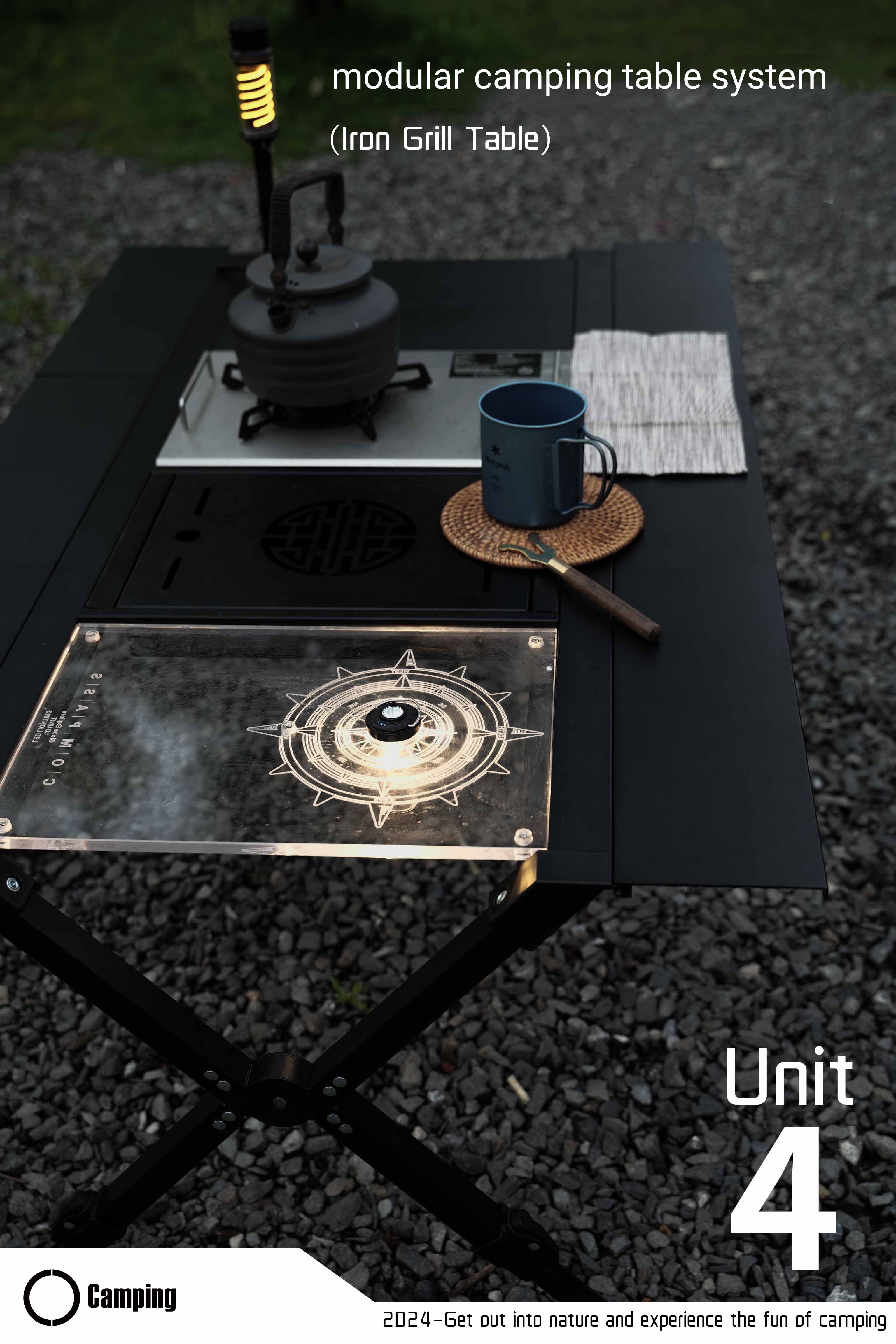 Modern Portable Aluminum Alloy - Outdoor Camping Kitchen Setup ulasan dan harga