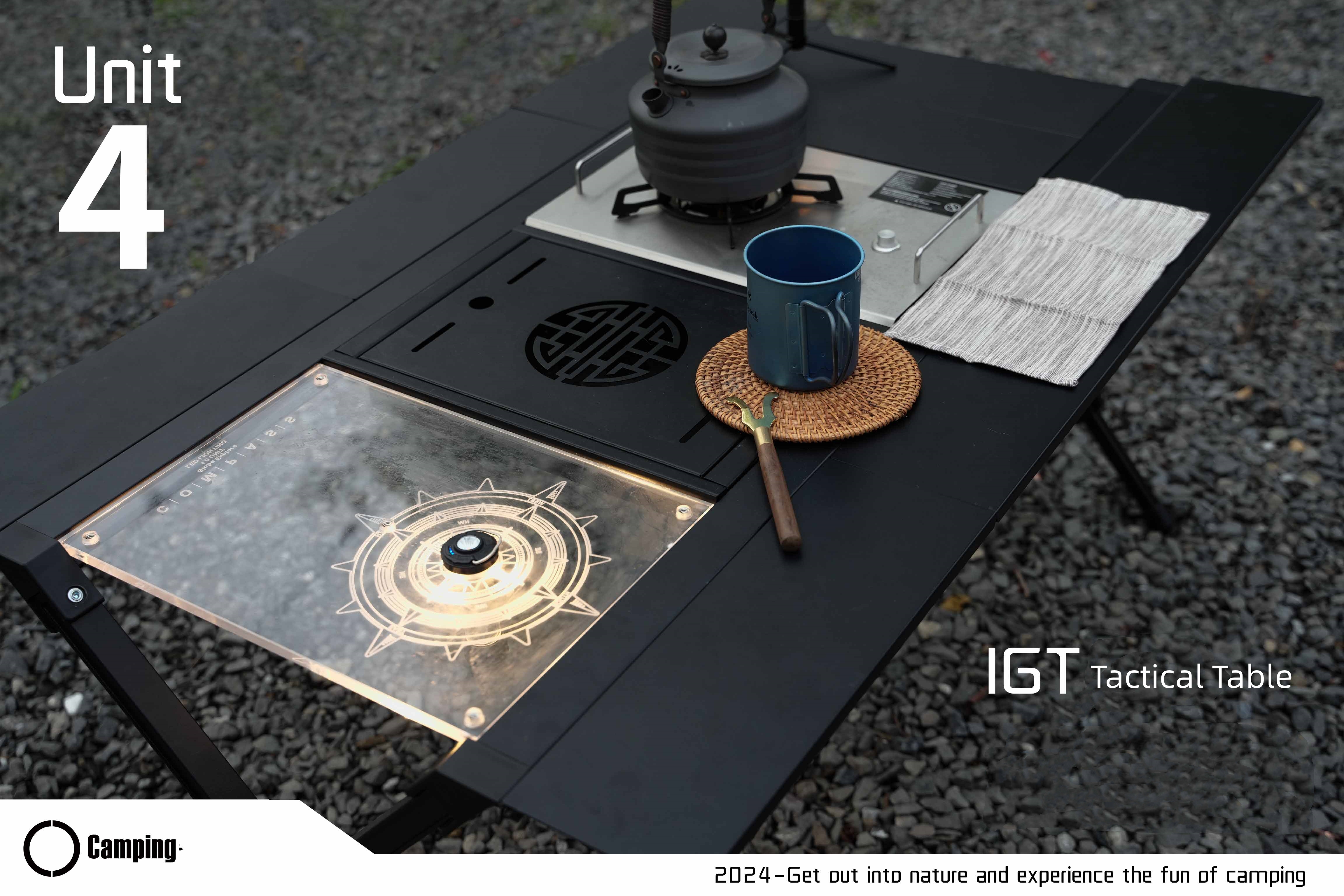 Modern Portable Aluminum Alloy - Outdoor Camping Kitchen Setup ulasan dan harga