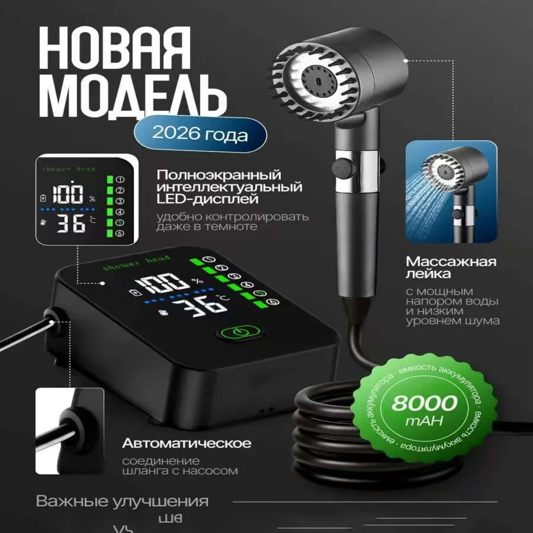 New 6-Speed Portable Outdoor S - Outdoor Camping Shower ulasan dan harga