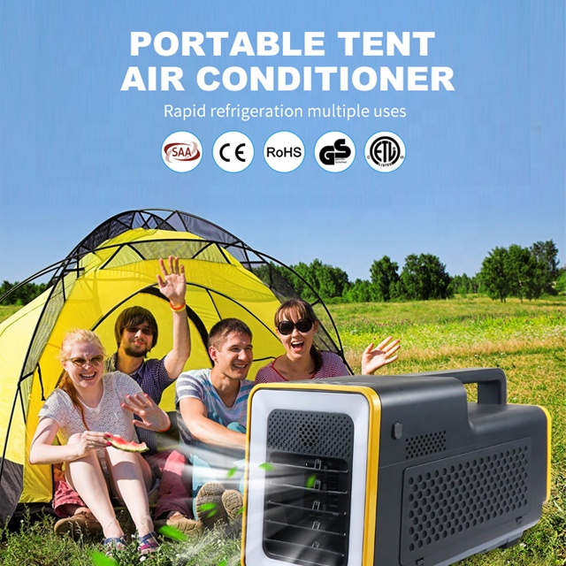 Portable 1500BTU Outdoor Trave - Outdoor Camping Air Conditioner ulasan dan harga