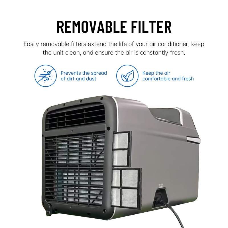 R290 Small Air Conditioner Por - Outdoor Camping Air Conditioner ulasan dan harga