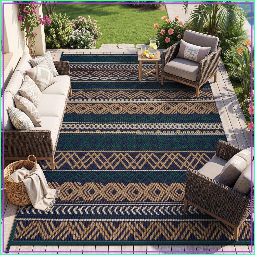 Outdoor Rug Waterproof 8x10 Re - Outdoor Camping Rugs 8X10 ulasan dan harga
