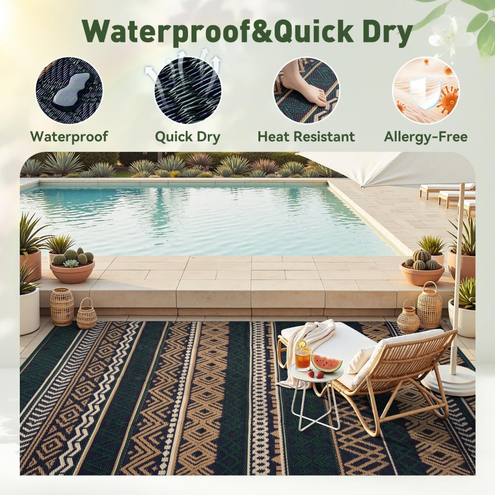 Outdoor Rug Waterproof 8x10 Re - Outdoor Camping Rugs 8X10 ulasan dan harga