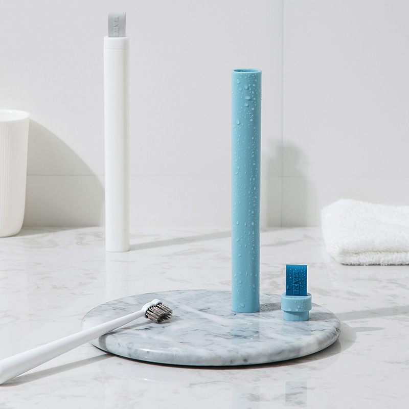 Portable Toothbrush Holder Wit - Outdoor Camping Bin ulasan dan harga