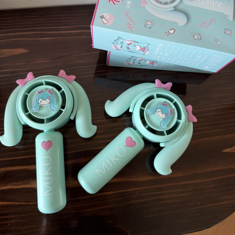 Hatsune Miku Mini Handheld Fan - Outdoor Camping Burner ulasan dan harga