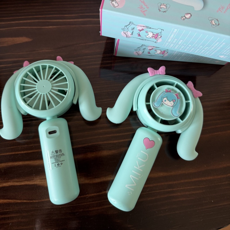 Hatsune Miku Mini Handheld Fan - Outdoor Camping Burner ulasan dan harga