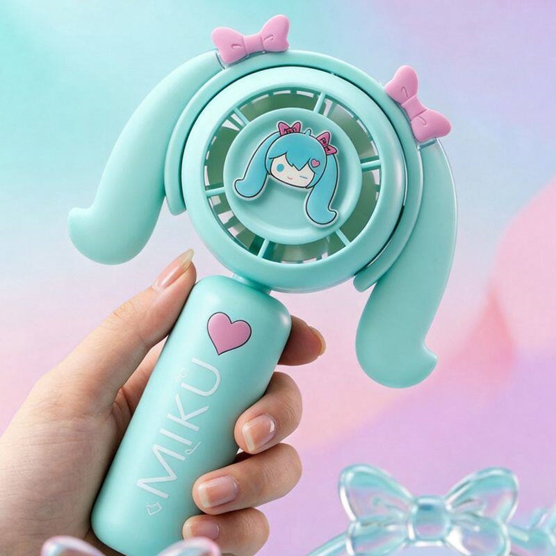 Hatsune Miku Mini Handheld Fan - Outdoor Camping Burner ulasan dan harga