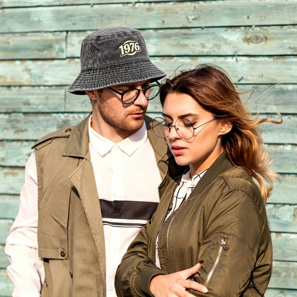 One Unisex Bucket Hat with a ' - Outdoor Camping Decor Ideas ulasan dan harga
