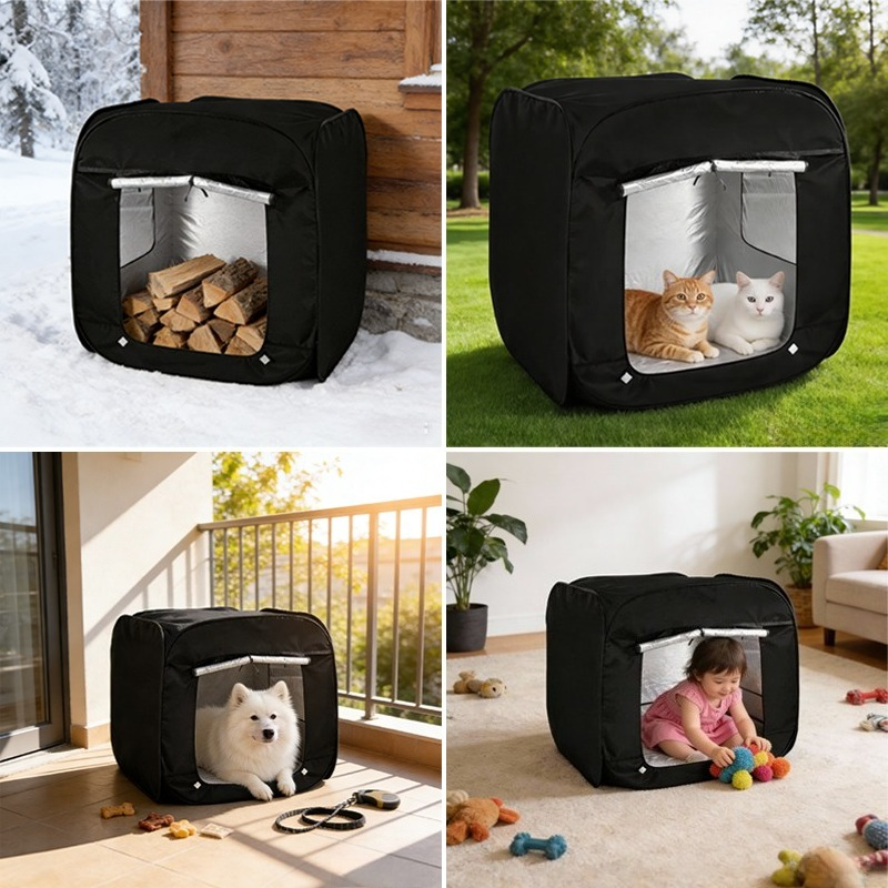2026 Portable Foldable Extra L - Outdoor Camping Dog Fence ulasan dan harga