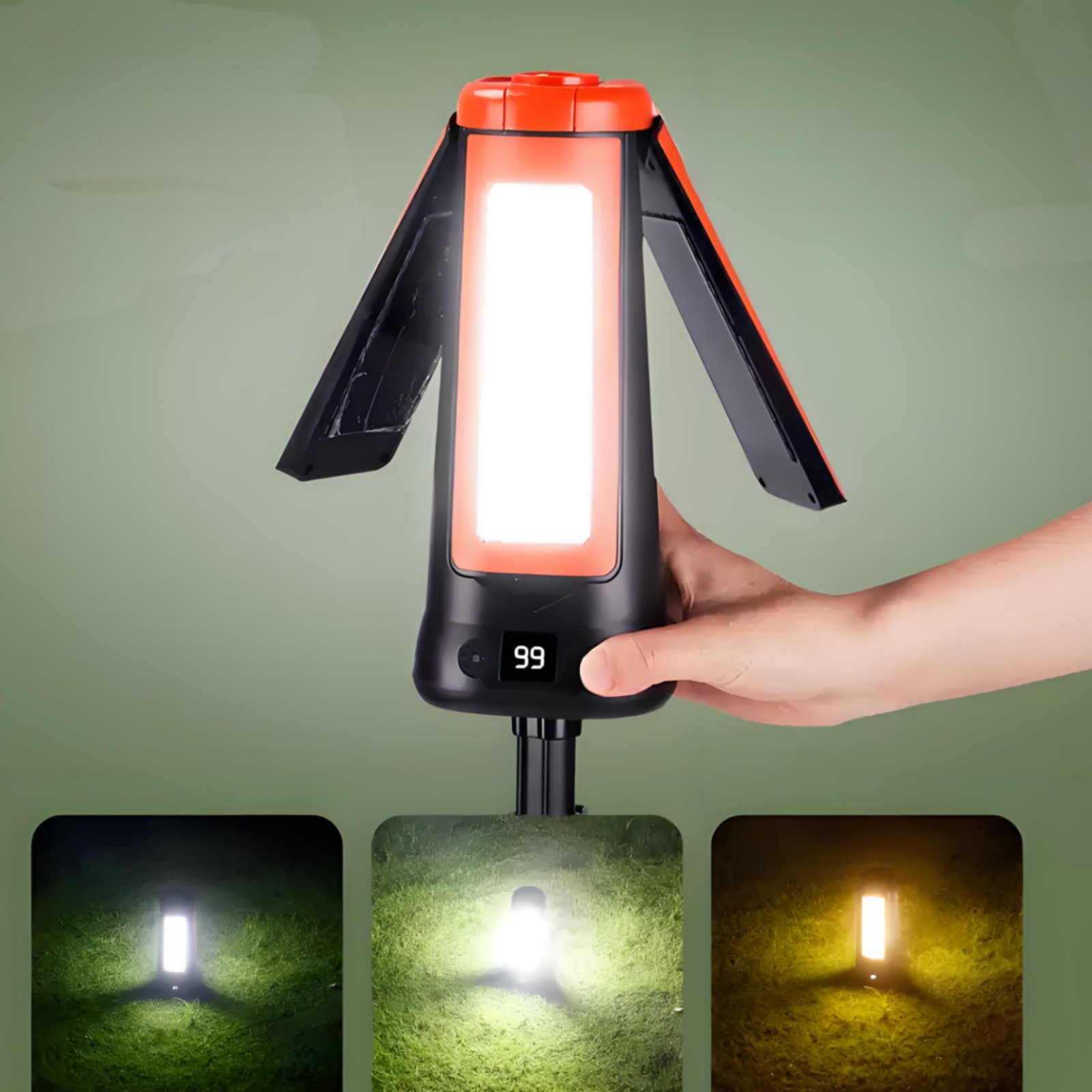 Telescopic Tent Lamp Adjustabl - Battery Outdoor Camping ulasan dan harga