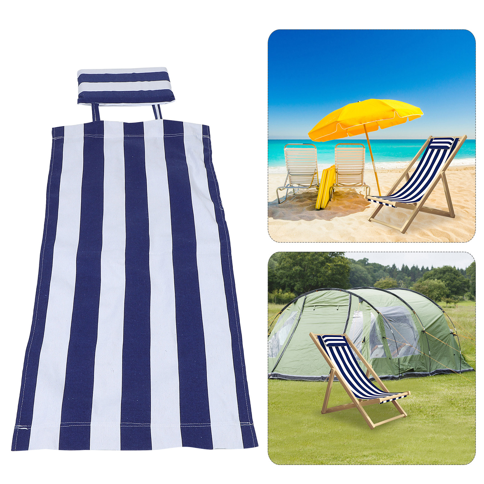 Folding Beach Chair Replacemen - Outdoor Camping Chairs Folding ulasan dan harga
