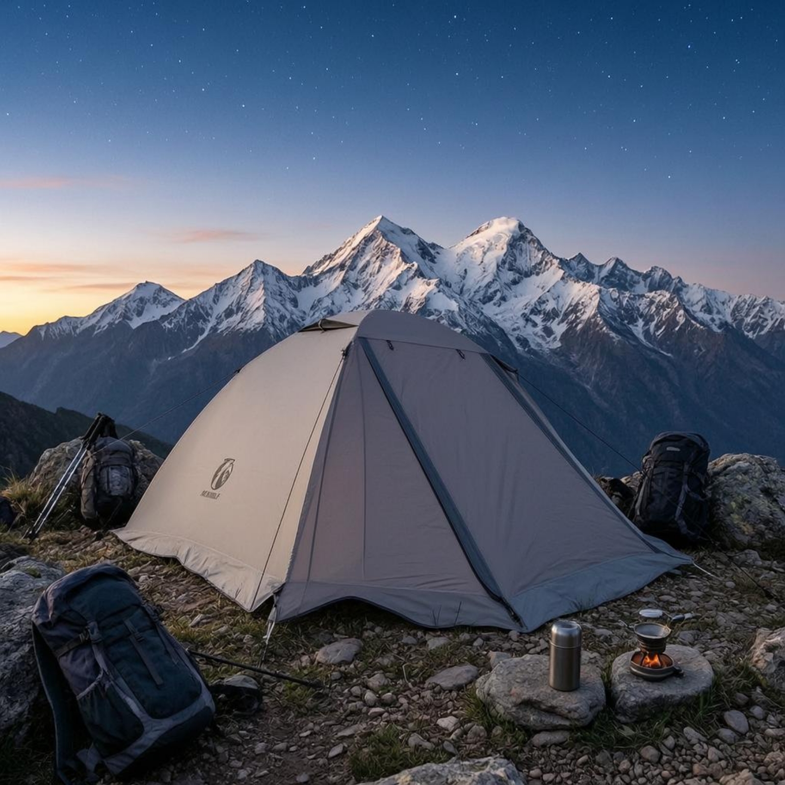 Double-Layer Tent UPF50+ Dome  - Outdoor Camping Dome ulasan dan harga