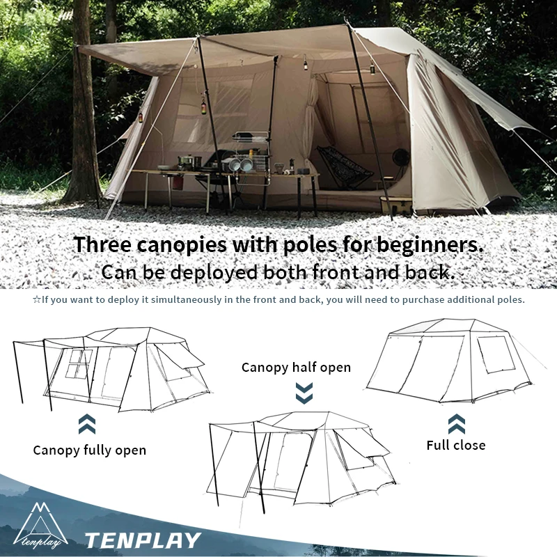 Tents Camping Easy Setup Outdo - Outdoor Yurt Camping ulasan dan harga