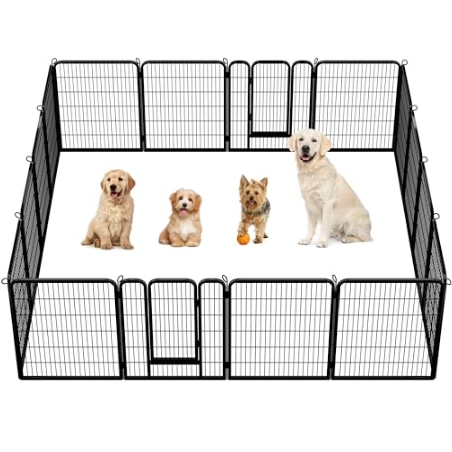 Dog Playpen Outdoor 40 inch 12 - Outdoor Camping Dog Fence ulasan dan harga