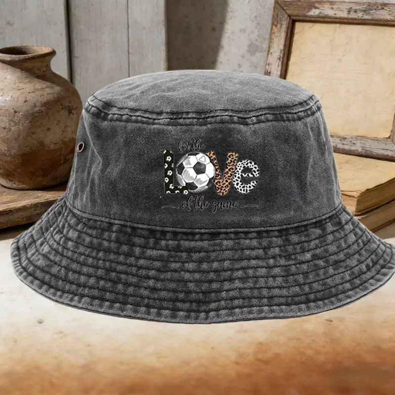 Unisex Bucket Hat with Soccer  - Outdoor Camping Decor Ideas ulasan dan harga