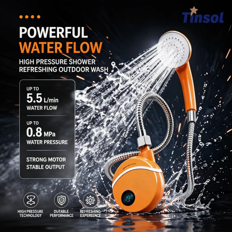 2026 Portable New Camping Show - Outdoor Camping Shower ulasan dan harga