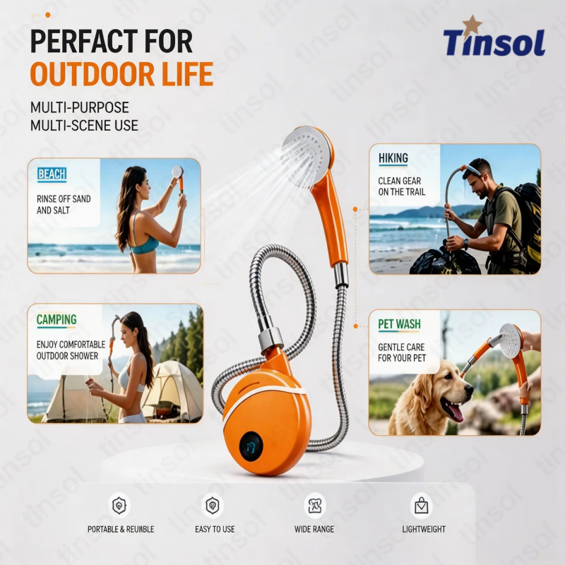 2026 Portable New Camping Show - Outdoor Camping Shower ulasan dan harga