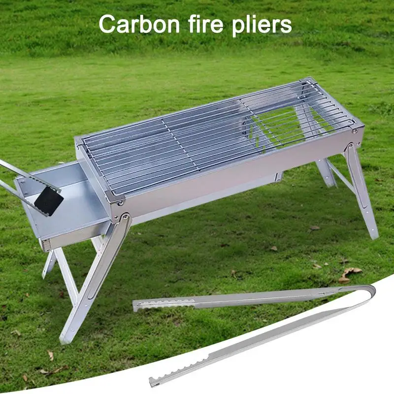 Grilling Tongs Charcoal Tong P - Outdoor Camping Burner ulasan dan harga
