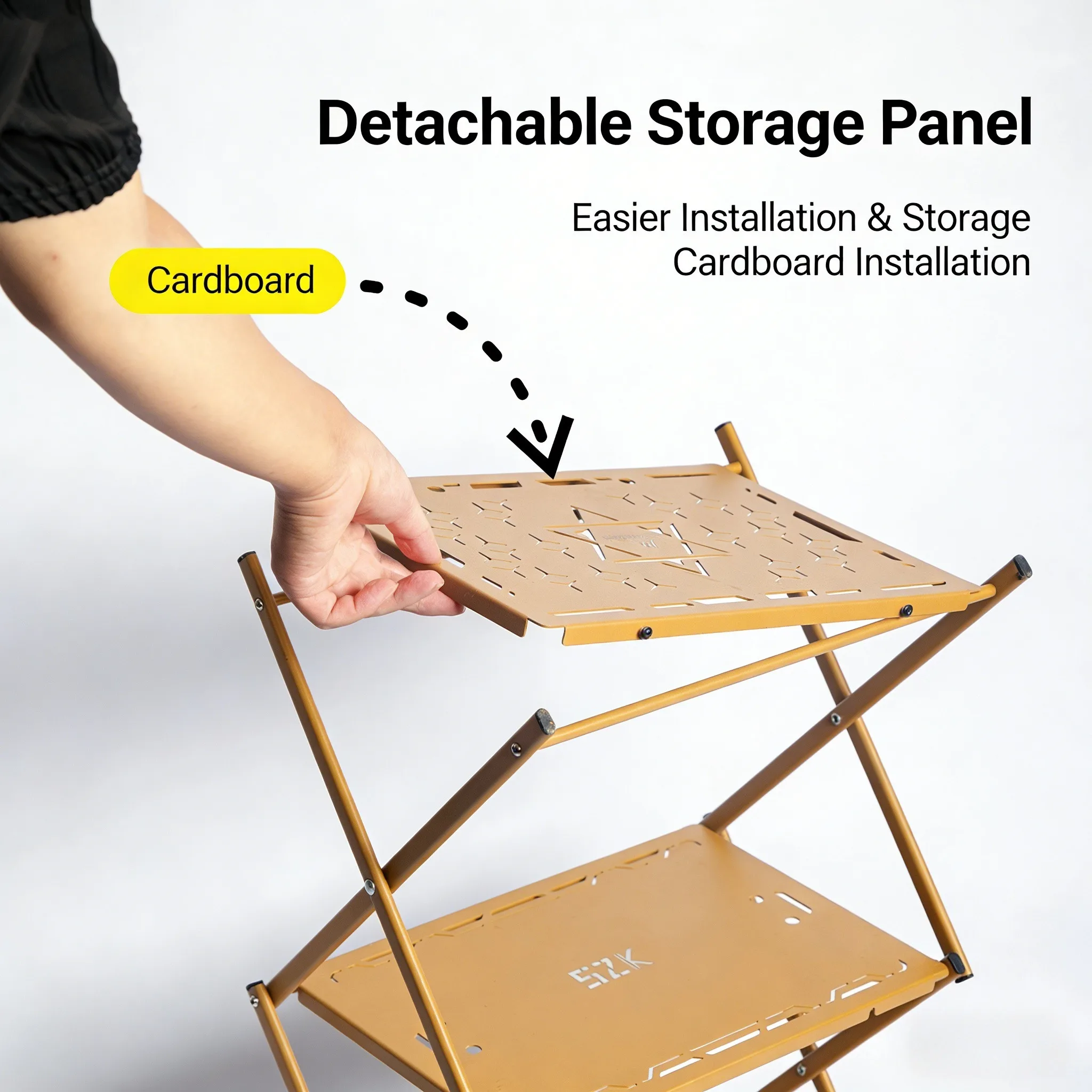 MOUNTAINHIKER Three-tier Rack  - Outdoor Camping Table Foldable ulasan dan harga
