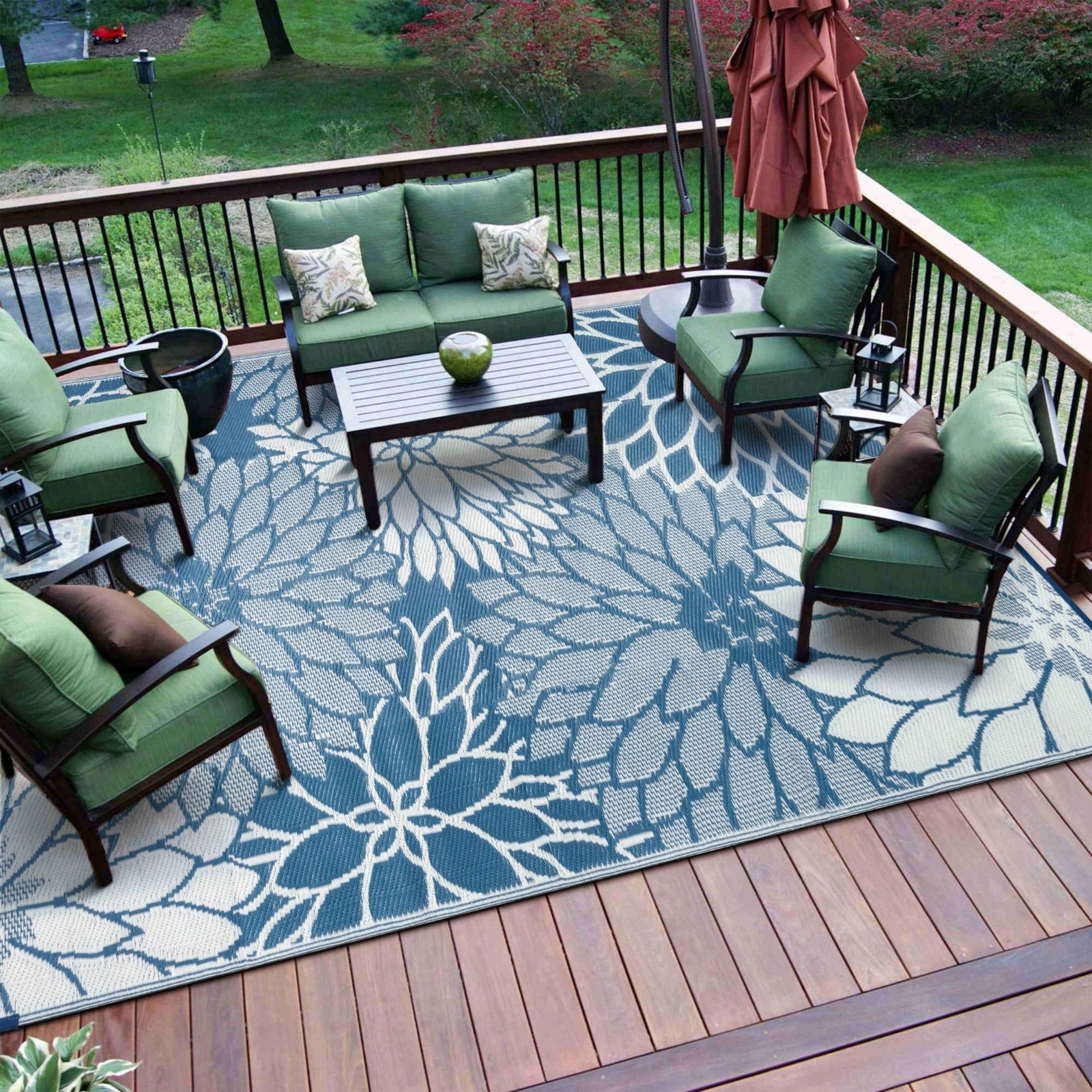 Plant Flowers Outdoor Plastic  - Outdoor Camping Rugs 8X10 ulasan dan harga