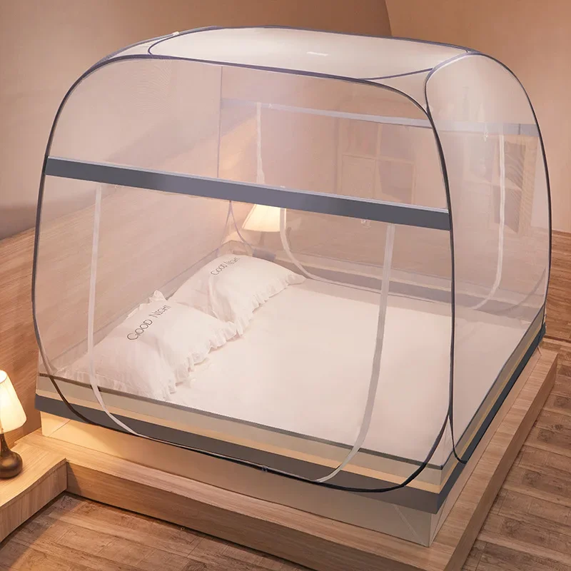 Mongolian Yurt Double Bed Mosq - Outdoor Yurt Camping ulasan dan harga