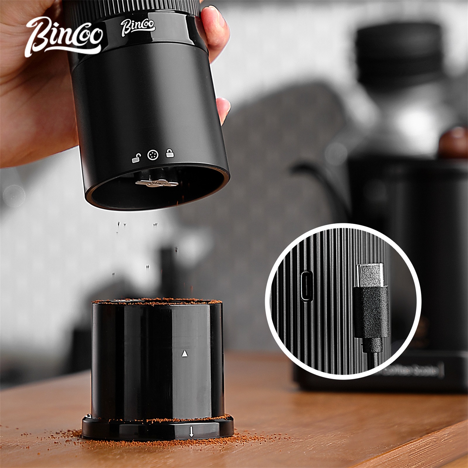 Bincoo Portable Electric Coffe - Outdoor Camping Bin ulasan dan harga
