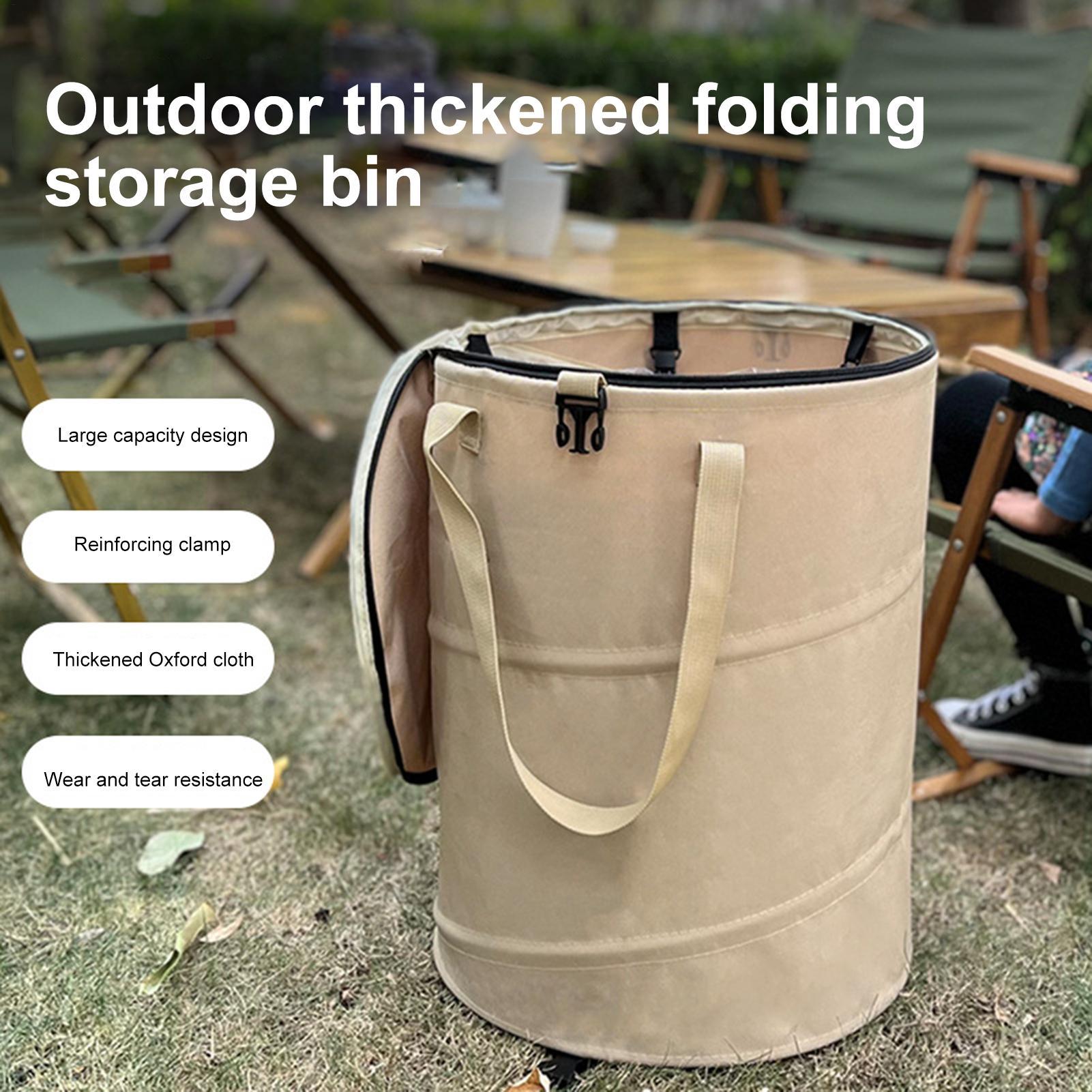 37L Portable Outdoor Waste Bag - Outdoor Camping Bin ulasan dan harga
