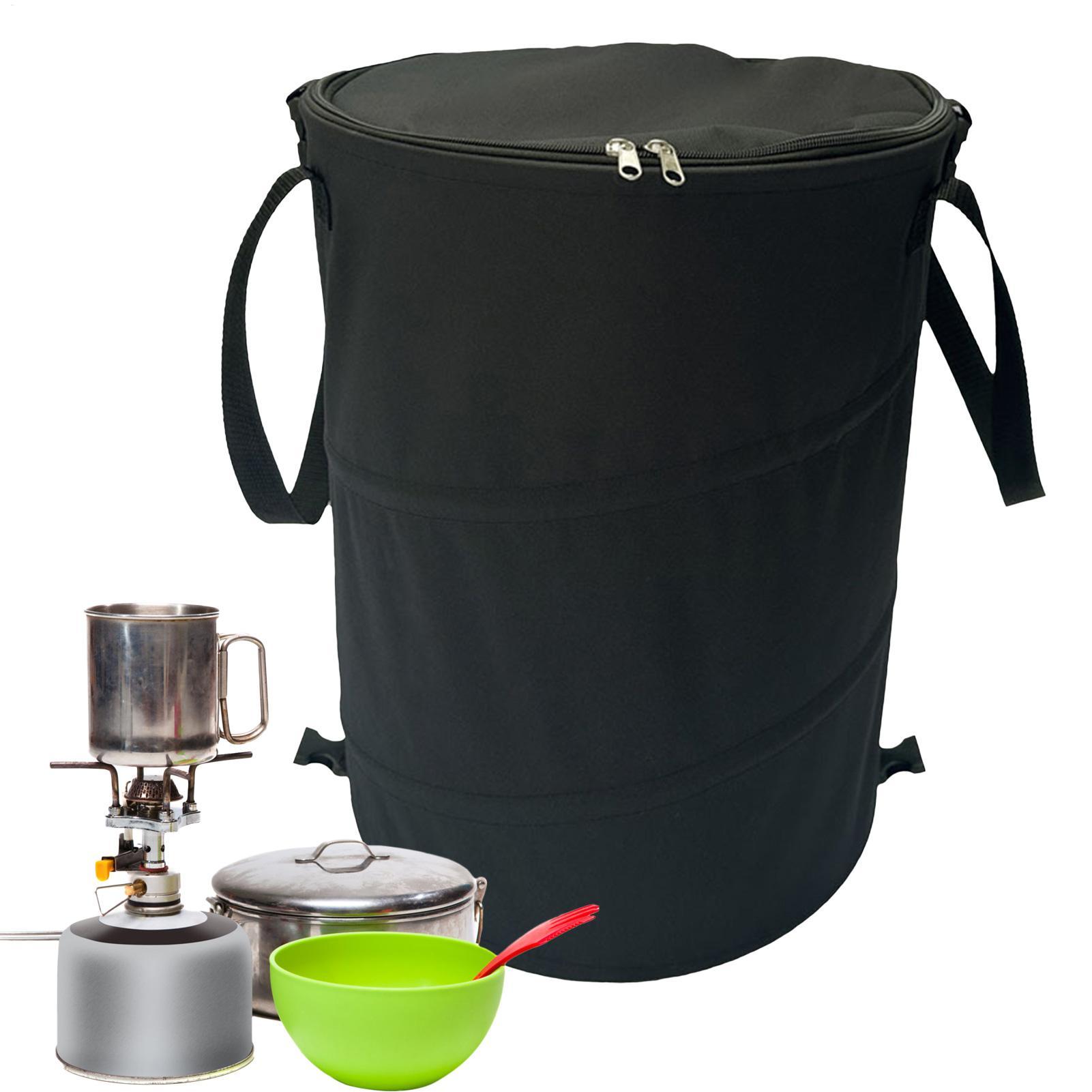 37L Portable Outdoor Waste Bag - Outdoor Camping Bin ulasan dan harga