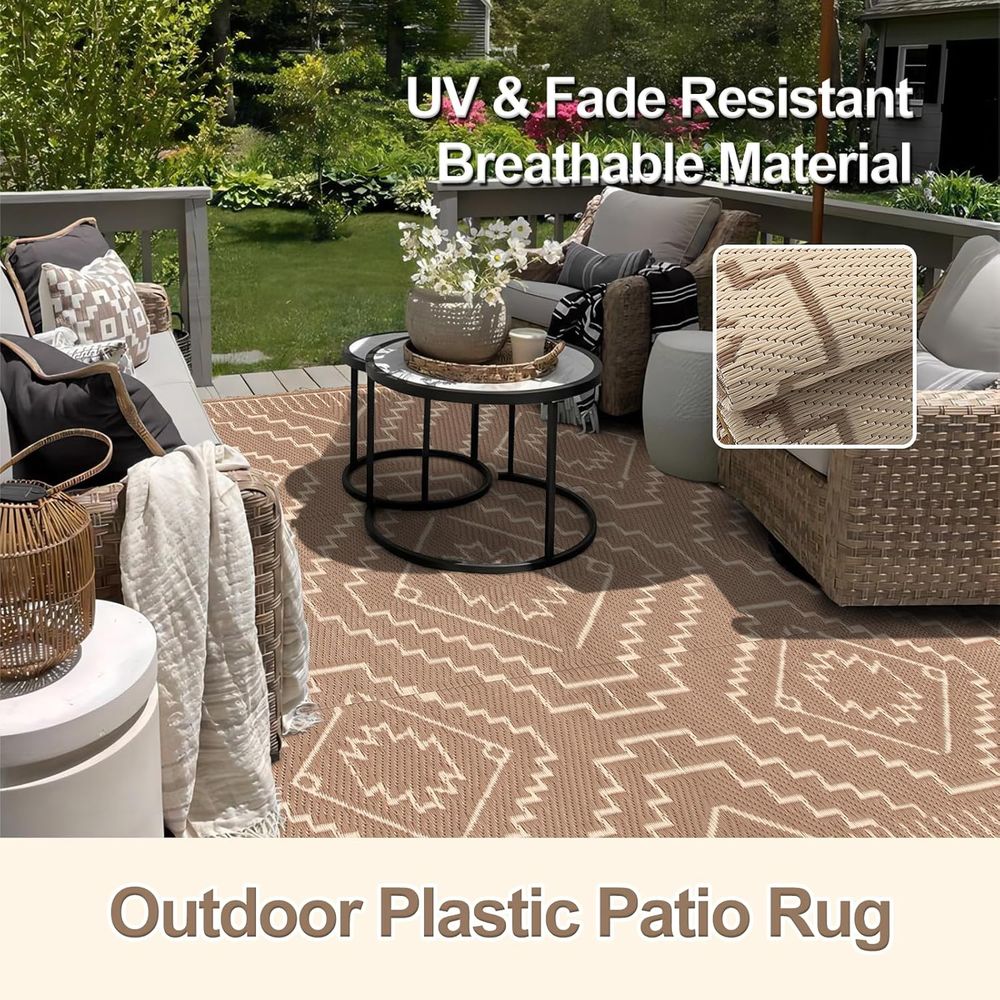 Waterproof 8x10 Outdoor Rug -  - Outdoor Camping Rugs 8X10 ulasan dan harga
